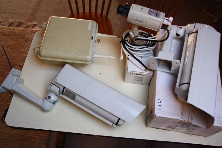 3 veiligheidscamera's met ontvanger, Audio, Tv en Foto, Videobewaking, Ophalen of Verzenden