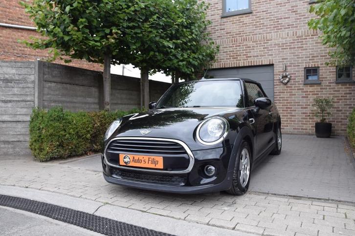 Super mooie mini cabrio F57 met slechts 54000 km!, Auto's, Mini, Bedrijf, Te koop, Cooper, ABS, Airbags, Alarm, Apple Carplay