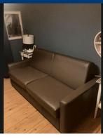 Zetelbed leder, Huis en Inrichting, Slaapkamer | Slaapbanken, Ophalen, 140 cm