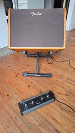 Fender Acoustic 100 Comboversterker + footswitch, Ophalen, Gebruikt, Gitaar, 100 watt of meer