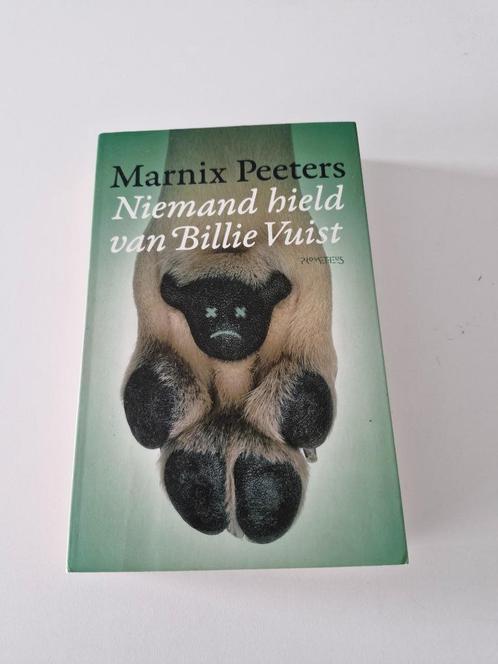 Niemand hield van Billie Vuist - Marnix Peeters, Boeken, Romans, België, Ophalen of Verzenden