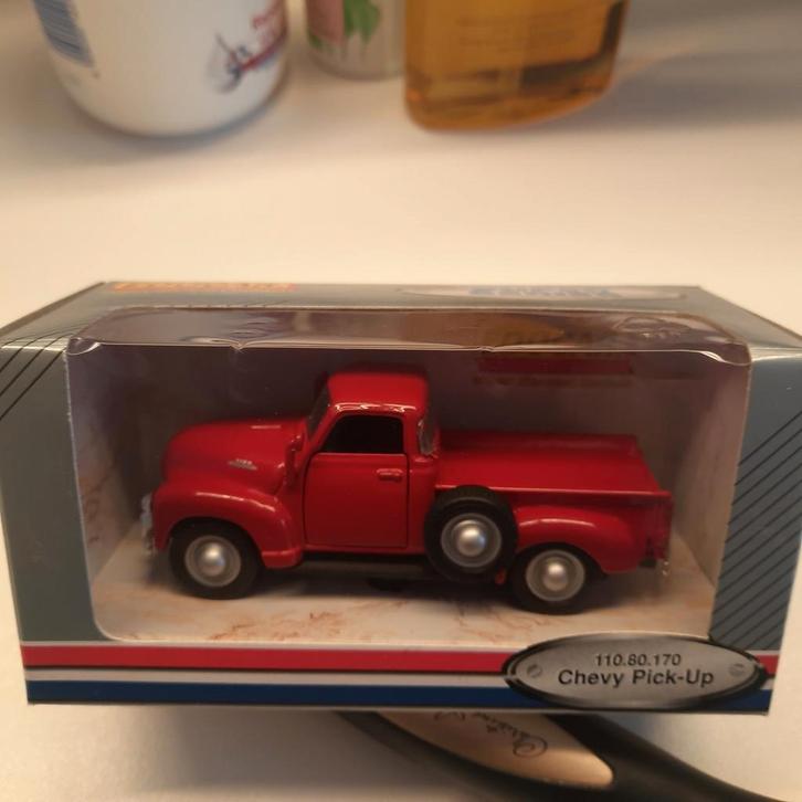 CHEVY PICK-UP 1/43 *NEW*EDOCAR., Hobby en Vrije tijd, Modelauto's | 1:43, Nieuw, Bus of Vrachtwagen, Overige merken, Ophalen