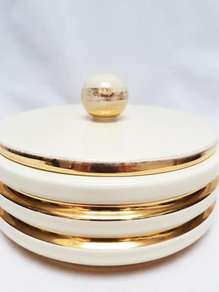 Art Deco Koekendoos - Robj - Septfontaines Luxemburg Boch., Antiek en Kunst, Antiek | Keramiek en Aardewerk, Ophalen of Verzenden