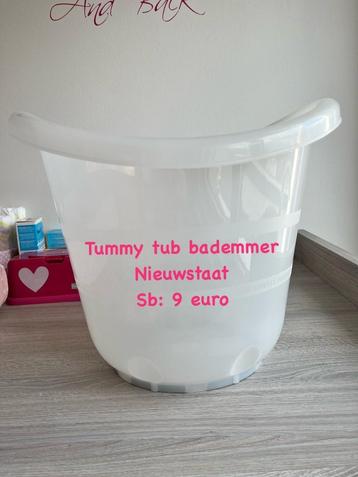 Tummy tub emmer, Kinderen en Baby's, Badjes en Verzorging, Ophalen, Zo goed als nieuw, Tummy Tub, Overige merken