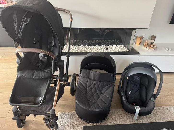 Cybex priam rosé gold (volledige set ), Kinderen en Baby's, Kinderwagens en Combinaties, Zo goed als nieuw, Kinderwagen, Overige merken