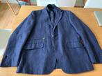 veste bleue lin et laine Corneliani T50, Comme neuf, Taille 48/50 (M), Bleu, Enlèvement