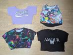 tshirts crop fille - taille 140 (10 ans), Enfants & Bébés, Vêtements enfant | Taille 140, Enlèvement, Utilisé, Fille