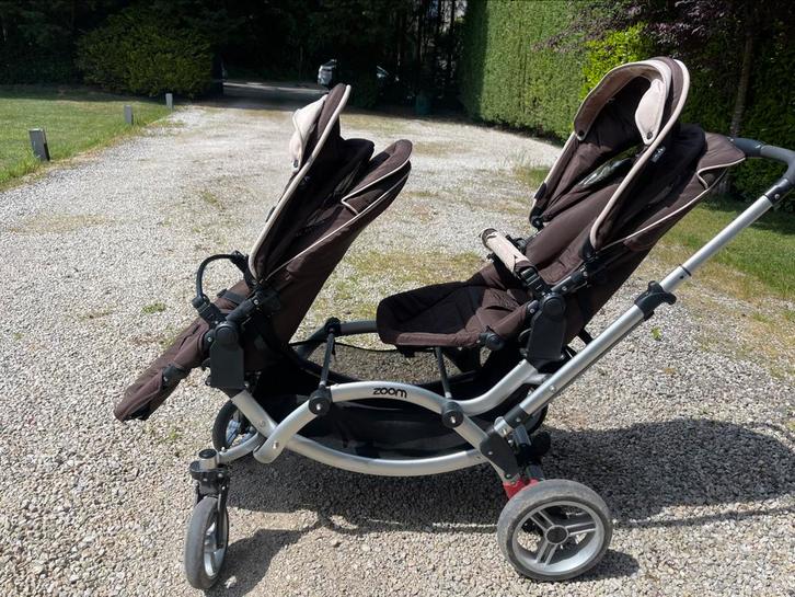 Poussette Zoom ABC Design, Kinderen en Baby's, Tweelingen en Meerlingen, Zo goed als nieuw, Ophalen