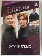 2-disc dvd vtm reeks zone stad - aflevering 1 tot 8, Cd's en Dvd's, Dvd's | Tv en Series, Ophalen of Verzenden