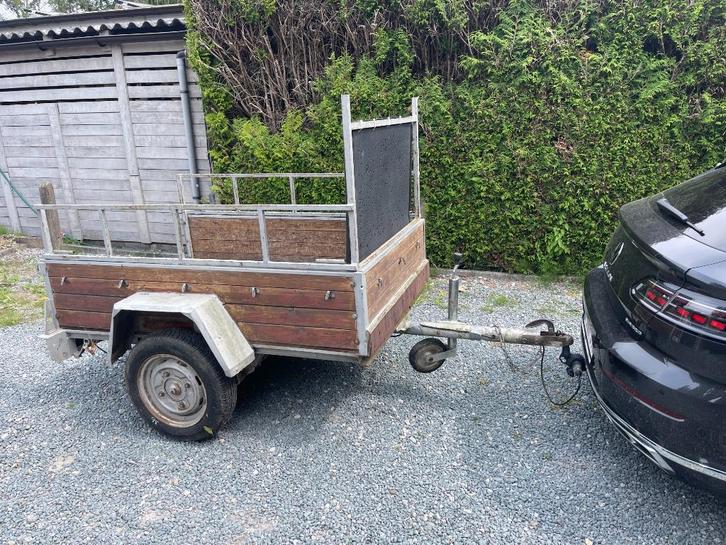 Aanhangwagen te huur – 500 kg laadvermogen, Auto diversen, Aanhangers en Bagagewagens, Gebruikt, Ophalen