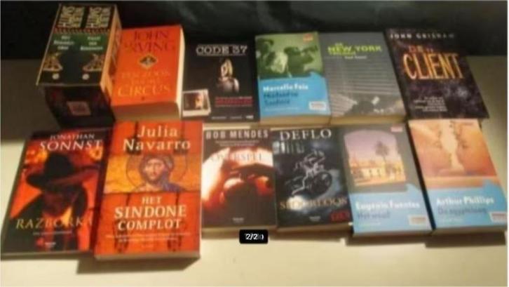 13 Prima Misdaad en Thriller Boeken, Boeken, Thrillers, Zo goed als nieuw, Ophalen of Verzenden