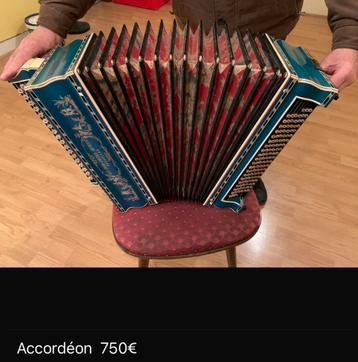 Accordéon Les Trois Frères Deveyt Bruxelles, Musique & Instruments, Enlèvement, Comme neuf