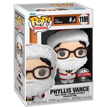 Funko POP The Office – Santa Phyllis Vance Special (1189) beschikbaar voor biedingen