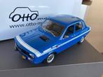 Renault 12 gordini blauw 1/18 otto models, Hobby en Vrije tijd, Ophalen, Zo goed als nieuw, Auto, OttOMobile