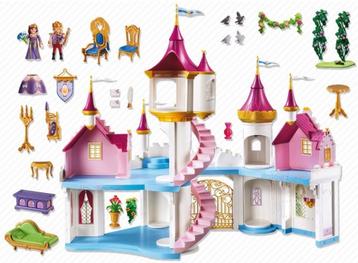 Playmobil Princess, 6848 koninklijk kasteel + kamers (optie)