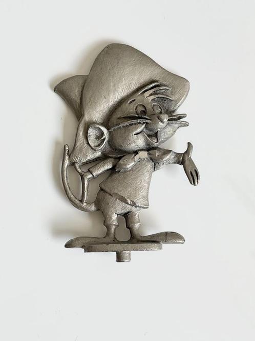 Looney Tunes - Speedy Gonzalez en étain vintage WARNER BROS, Collections, Statues & Figurines, Enlèvement ou Envoi