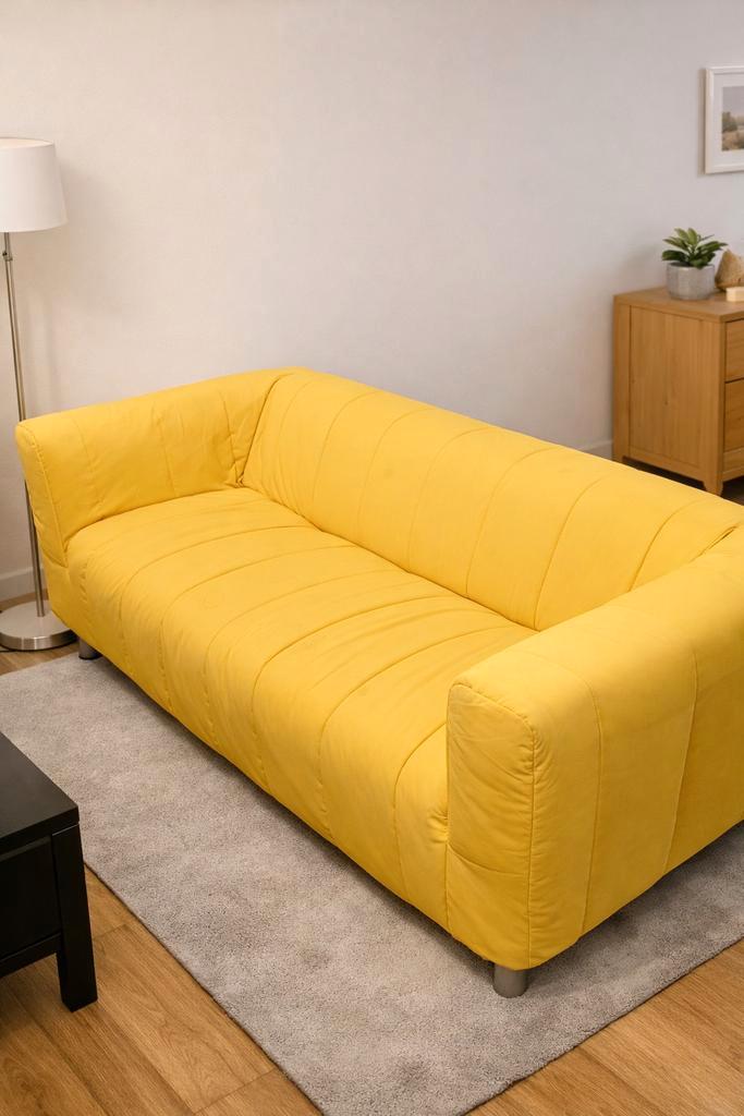 IKEA KLIPPAN 2-Seat Sofa (Yellow), Huis en Inrichting, Zetels | Zetels en Chaises Longues, Ophalen of Verzenden