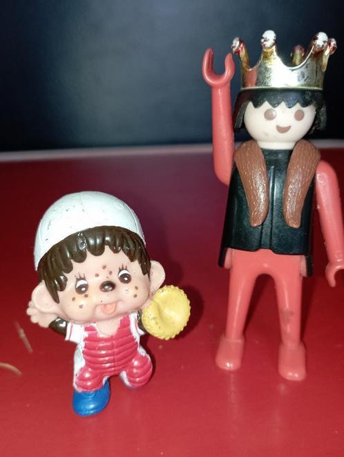 622) Monchhichi figuurtje, Verzamelen, Poppetjes en Figuurtjes, Zo goed als nieuw, Ophalen of Verzenden