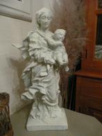 Grande statue Jean Del Cour la Vierge à l'enfant, Comme neuf, Enlèvement