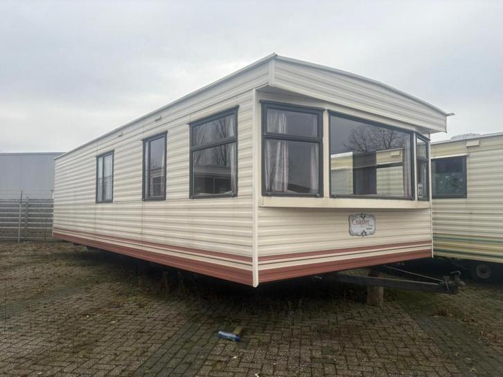 Cosalt Coaster 10.5 X 3.7M Chalet, Caravans en Kamperen, Stacaravans, tot en met 4