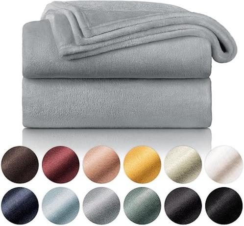 Fleecedeken | 270 x 230 | deken voor zetel | Nieuw, Huis en Inrichting, Woonaccessoires | Plaids en Woondekens, Nieuw, Verzenden