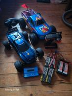 Vends traxxas rustler 4x4 VXL /losi ten T+lipos 485€ le TOUT, Hobby en Vrije tijd, Ophalen, Zo goed als nieuw