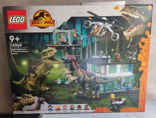 lego jurassic world 76949 Giganotosaurus & Therizinosaurus, Kinderen en Baby's, Speelgoed | Duplo en Lego, Nieuw, Lego, Complete set