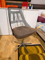 Vintage Meurop "stone chair" stoel op stervoet, Huis en Inrichting, Ophalen, Gebruikt, Stof, Retro modern space age vintage mid century