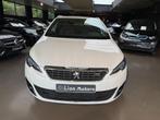 Peugeot 308 SW 1.2 PureTech GT Line ST*LEDER*GPS*LED*TREKHAK, Auto's, Peugeot, Voorwielaandrijving, Euro 6, 1199 cc, Wit