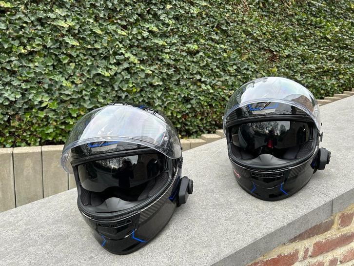 2 Motorhelmen SCORPION met Intercom, Motoren, Kleding | Motorhelmen, Dames, Heren, Kinderen, Overige typen, XL, Overige merken