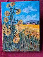 Naar Van Gogh, zonnebloemen door MOORTGAT (1951-  ), Antiek en Kunst, Ophalen of Verzenden