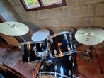 Drumstel met cymbalen, Muziek en Instrumenten, Drumstellen en Slagwerk, Ophalen of Verzenden