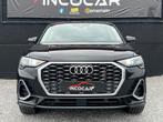 Audi Q3 Sportback e-tron * S Line * HANDELAAR of EXPORT*, Auto's, 4 cilinders, Zwart, Leder, 5 deurs