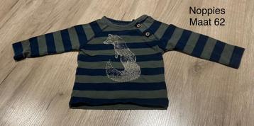 Longsleeve met vosje (Noppies, maat 62) beschikbaar voor biedingen
