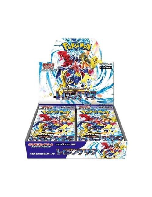 Pokemon Scarlet & Violet Raging Surf Booster Box (Japanese), Hobby en Vrije tijd, Verzamelkaartspellen | Pokémon, Nieuw, Boosterbox