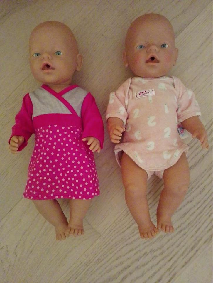 Poupée/poupée Eva pour bébé - yeux bleus, boissons et pipi, Enfants & Bébés, Jouets | Poupées, Comme neuf, Enlèvement ou Envoi