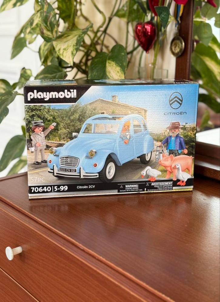 Playmobil - Citroën 2 CV - 70640, Kinderen en Baby's, Speelgoed | Playmobil, Ophalen of Verzenden