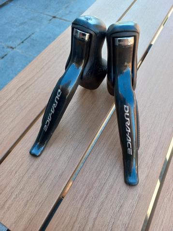 Paar shifters Shimano Dura Ace ST-7970, di2 10spd, velgrem beschikbaar voor biedingen