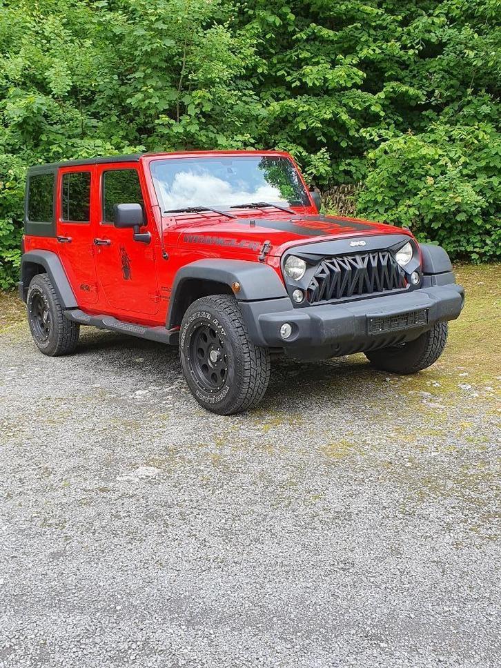 JEEP WRANGLER 2.800 Diesel Sport Utility, Auto's, Jeep, Bedrijf, Wrangler, 4x4, ABS, Achteruitrijcamera, Adaptive Cruise Control