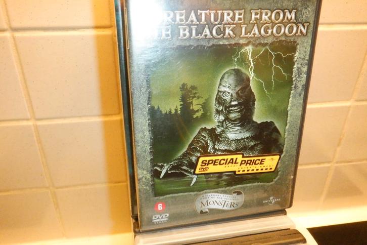DVD Creature From The Black Lagoon., Cd's en Dvd's, Dvd's | Horror, Zo goed als nieuw, Monsters, Vanaf 6 jaar, Ophalen of Verzenden