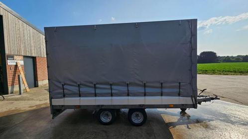 aanhangwagen met huif, Auto diversen, Aanhangers en Bagagewagens, Zo goed als nieuw, Ophalen