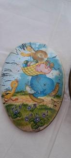 Boîte métallique chocolat côte d'or ancienne thème pâques