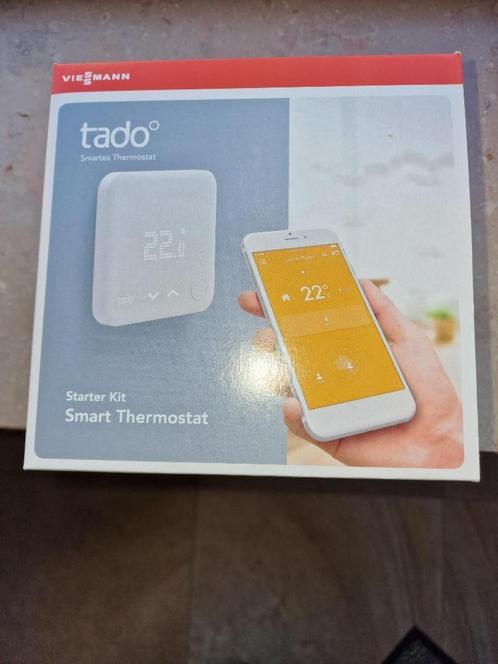 TADO slimme thermostaat met Wi Fi, Doe-het-zelf en Bouw, Thermostaten, Nieuw, Slimme thermostaat, Ophalen of Verzenden