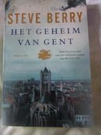 lHet geheim van Gent Steve Berry boek in nieuwstaat, Boeken, Romans, Nieuw, Ophalen of Verzenden, België