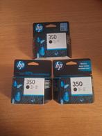 3x inktpatroon HP 350 zwart, Ophalen of Verzenden, Nieuw, Cartridge, Hp