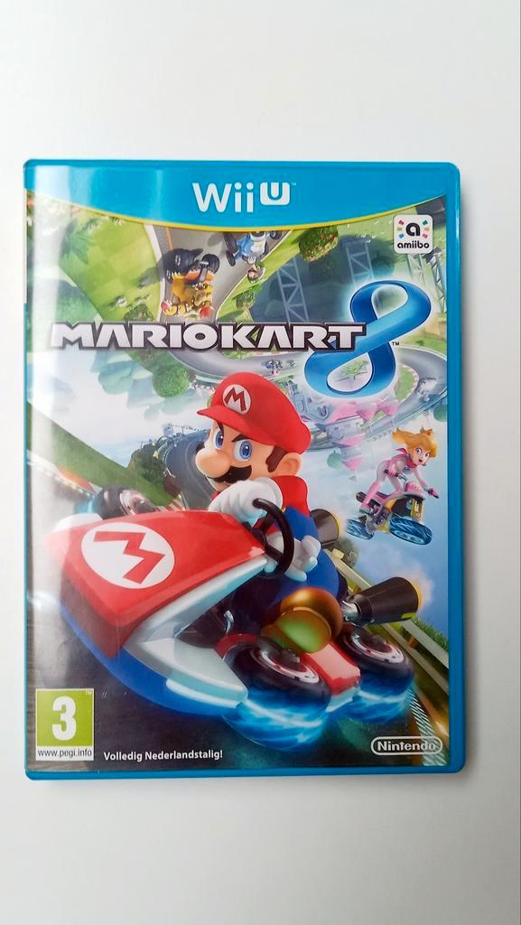 MARIOKART 8 - Wii U, Games en Spelcomputers, Games | Nintendo Wii U, Zo goed als nieuw, Racen en Vliegen, 3 spelers of meer, Vanaf 3 jaar