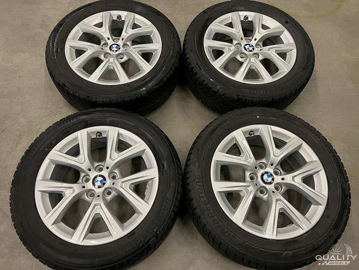 5x112 17” BMW X1 (F48), X2 (F39) Velgen + Winterbanden 205/6, Auto-onderdelen, Banden en Velgen, Banden en Velgen, Winterbanden