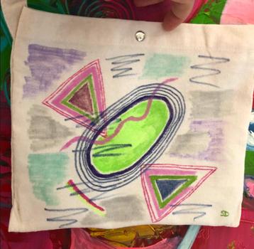 Small tote bag with unique design NEW beschikbaar voor biedingen