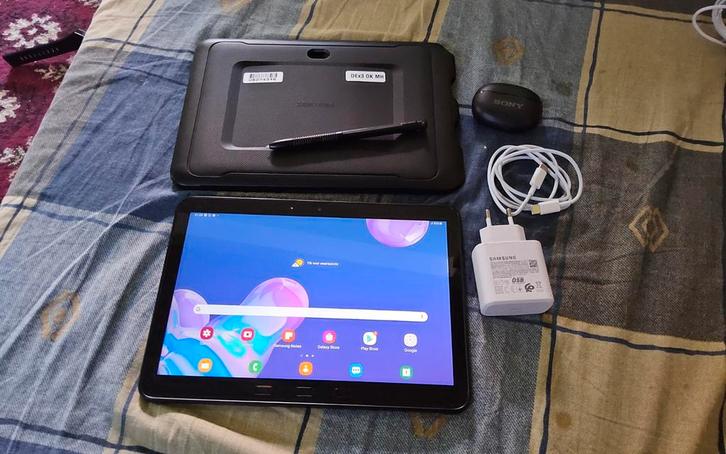 Samsung Galaxy Tab Active Pro ( Simkaart) met accessoires., Computers en Software, Android Tablets, Ophalen of Verzenden
