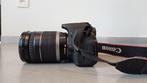 Canon 700d met 18-200mm lens, Spiegelreflex, Canon, Zo goed als nieuw, 4 t/m 7 keer